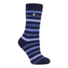 (04-Aug, Rosebud-Marine) Heat Holders - Heat Holders - Damen Extra Warme Thermosocken für Winter Kuschelsocken Geschenk