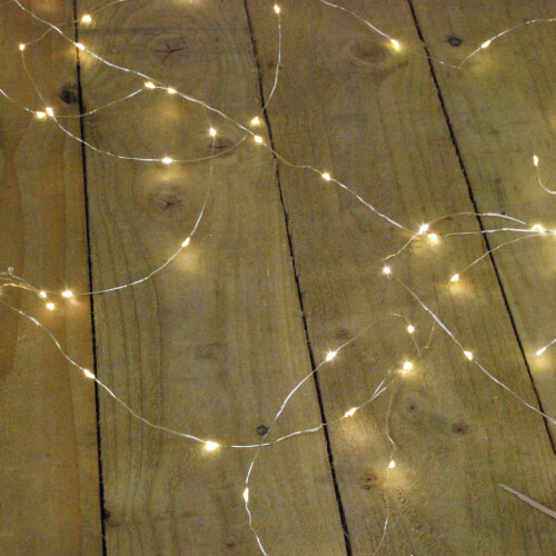 Lumineo Sparkle 2.1m Micro Bright Christmas Tree Lights 672 LEDs Warm White 1