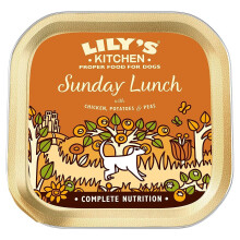 Lily's Kitchen Classic Dinner Dog Food Sunday Lunch 150g, 150g (Pack of 10), 1500