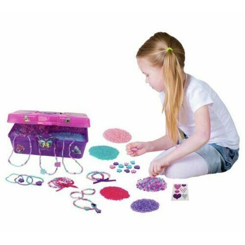 CHAD VALLEY BE U BEAD BOX & 5000 BEADS ASSORTMENT
