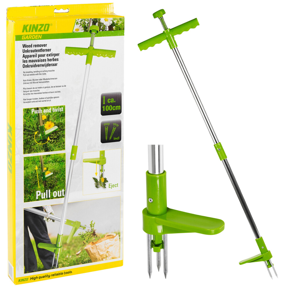 Kinzo Manual Weed Remover and Extractor Garden Tool