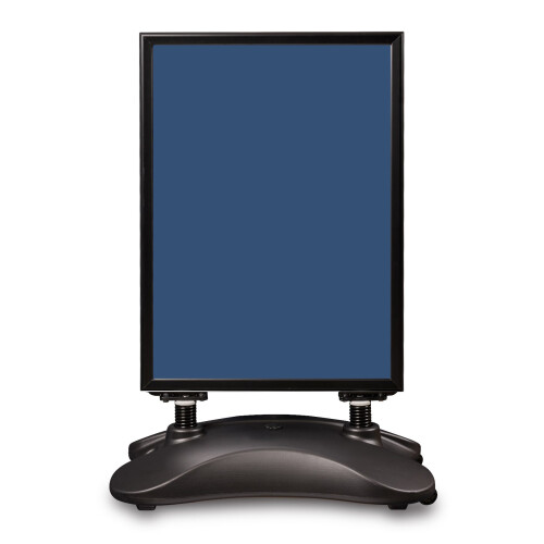 (Black) A1 Waterbased Sign Snap Frame Double Sided Poster