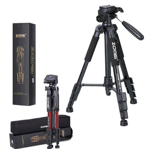 ZOMEI Professional Aluminium Portable Travel Tripod For Camera & Camcorder