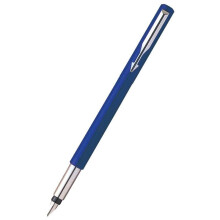 Parker Vector Blue Fountain Pen Refillable With Medium Nib And Blue Ink