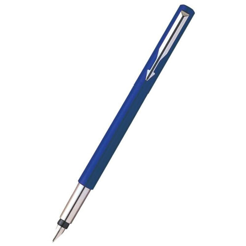 Parker Parker Vector Blue Fountain Pen Refillable With Medium Nib And Blue Ink