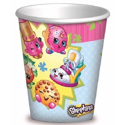 Shopkins Shopkins Paper Party Cups 8pk