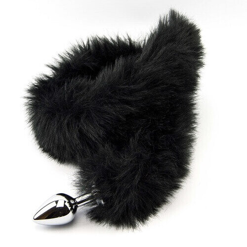Furry Fantasy Black Panther Tail Butt Plug 2