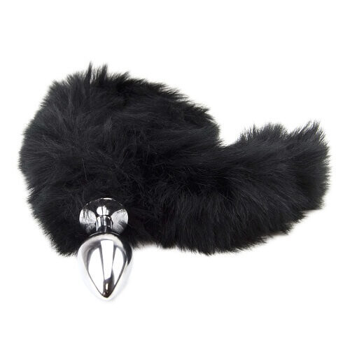 Furry Fantasy Black Panther Tail Butt Plug 1