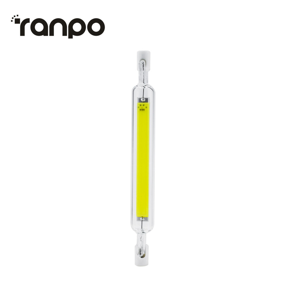 Dimmable R7s LED COB Light Bulb 118mm 20W Glass + Ceramics