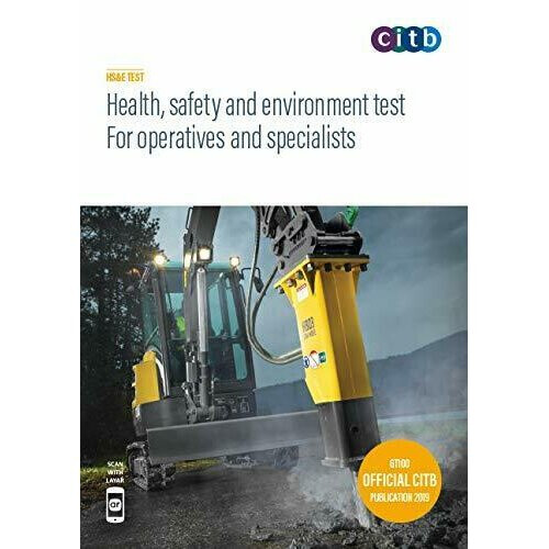 CSCS Test Book Health and Safety for Operatives and Specialists 2019 on