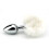 Furry Fantasy White Bunny Tail Butt Plug 1