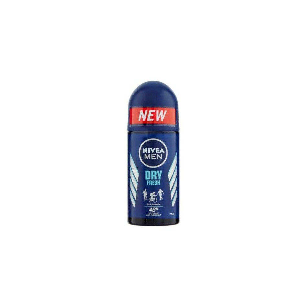 Nivea Men Dry Fresh 48h Deodorant Roll On 50ml