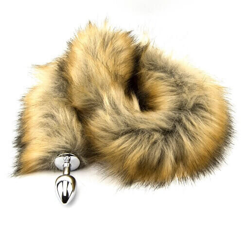Furry Fantasy Red Fox Tail Butt Plug 1