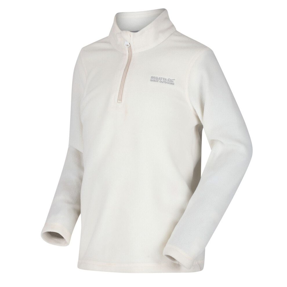 Regatta (3 - 4 Years, Polar Bear) Hotshot Ii Kids Half-Zip Fleece Multicoloured