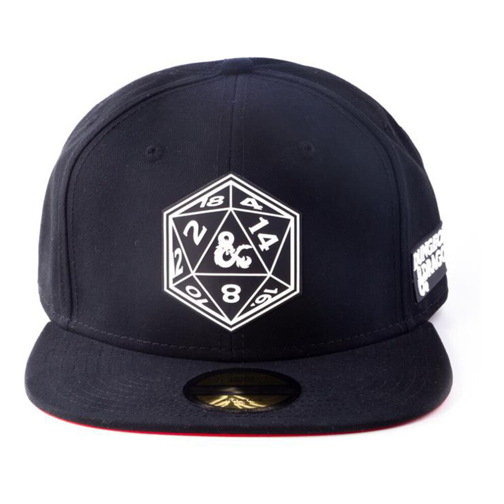 Hasbro Dungeons & Dragons Dice Patch Snapback Baseball Cap