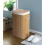 Country Club Rectangular Bamboo Laundry Basket, Natural 1
