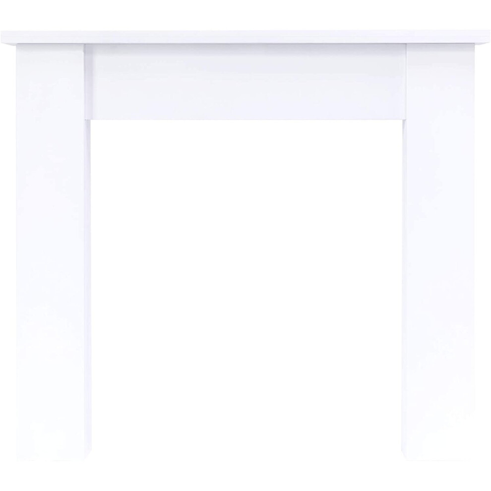 Adam Buxton Mantelpiece in Pure White, 48 Inch