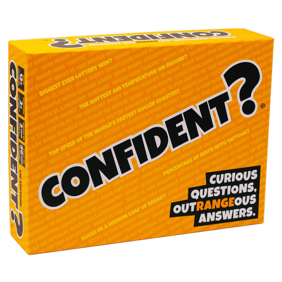 Asmodee Confident? Uk Edition - Board Game
