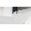 White Modern 60" Wall Mounted Electric Fireplace With Pebbles 13
