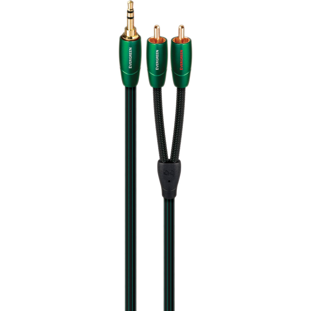 AudioQuest Evergreen 3.5mm to RCA Cable (6.6')