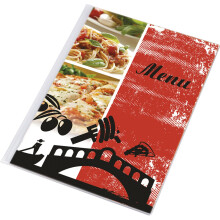 Menu Holder Cover Restaurant A4 Pasta Pizza