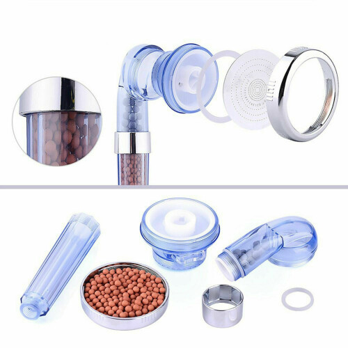 Shower Head 300% High Turbo Pressure 40% Water Saving Laser Ionic 2