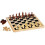 Chad Valley Wooden Chess and Draughts Board Game 1