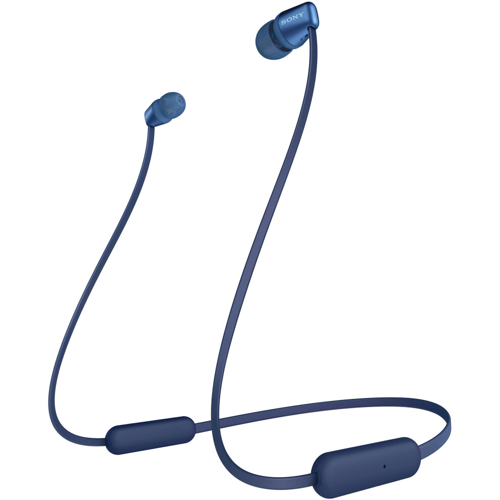 Sony WI-C310 Wireless In-Ear Earphones (Blue)