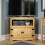 Home Discount Corona 2 Door Corner TV Unit Shelf Cabinet Rustic 2