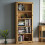 Vida Designs Corona 5 Tier Bookcase Wooden Office Storage Shelf 2