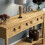 Home Discount Corona 3 Drawer Console Table Hallway Storage Pine 3