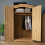 Home Discount Corona 2 Door Wardrobe Hanging Rail Shelf Rustic 4