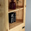 Vida Designs Corona Rustic 1 Door Corner Bookcase Display Unit 4