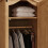 Home Discount Corona 1 Door Wardrobe Hanging Rail Shelf Rustic 6