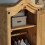 Home Discount Corona 1 Door Wardrobe Hanging Rail Shelf Rustic 5