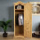 Home Discount Corona 1 Door Wardrobe Hanging Rail Shelf Rustic 4