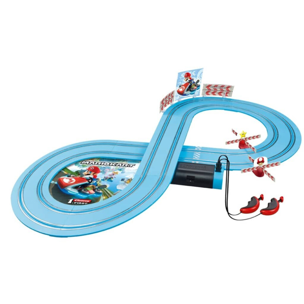 Carrera First Slot Car And Track Set Nintendo Mario Kart 1:50 Toy Racing Car