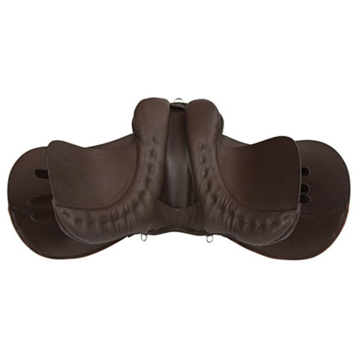 VidaXL Kerbl Haflinger Saddle Brown with Stirrup/Stirrup Belt/Girth Leather 32198 1