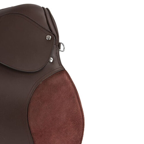 VidaXL Kerbl Haflinger Saddle Brown with Stirrup/Stirrup Belt/Girth Leather 32198 2