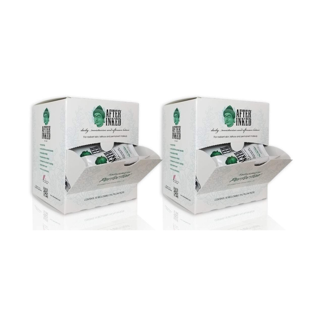After Inked Sachets 7 Ml Bag Of 100 Wholesale Tattoo Aftercare Studios