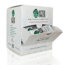 After Inked Tattoo Aftercare Sachets 7ml x50 w/ SHELF STAND WHOLESALE