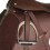 VidaXL Horse Riding Saddle Set 17.5" Real Leather Brown 18 cm 7
