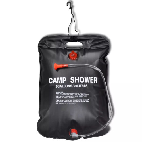 VidaXL 2 Pk VidaXL Portable Camping Shower 1