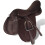 VidaXL Horse Riding Saddle Set 17.5" Real Leather Brown 18 cm 4