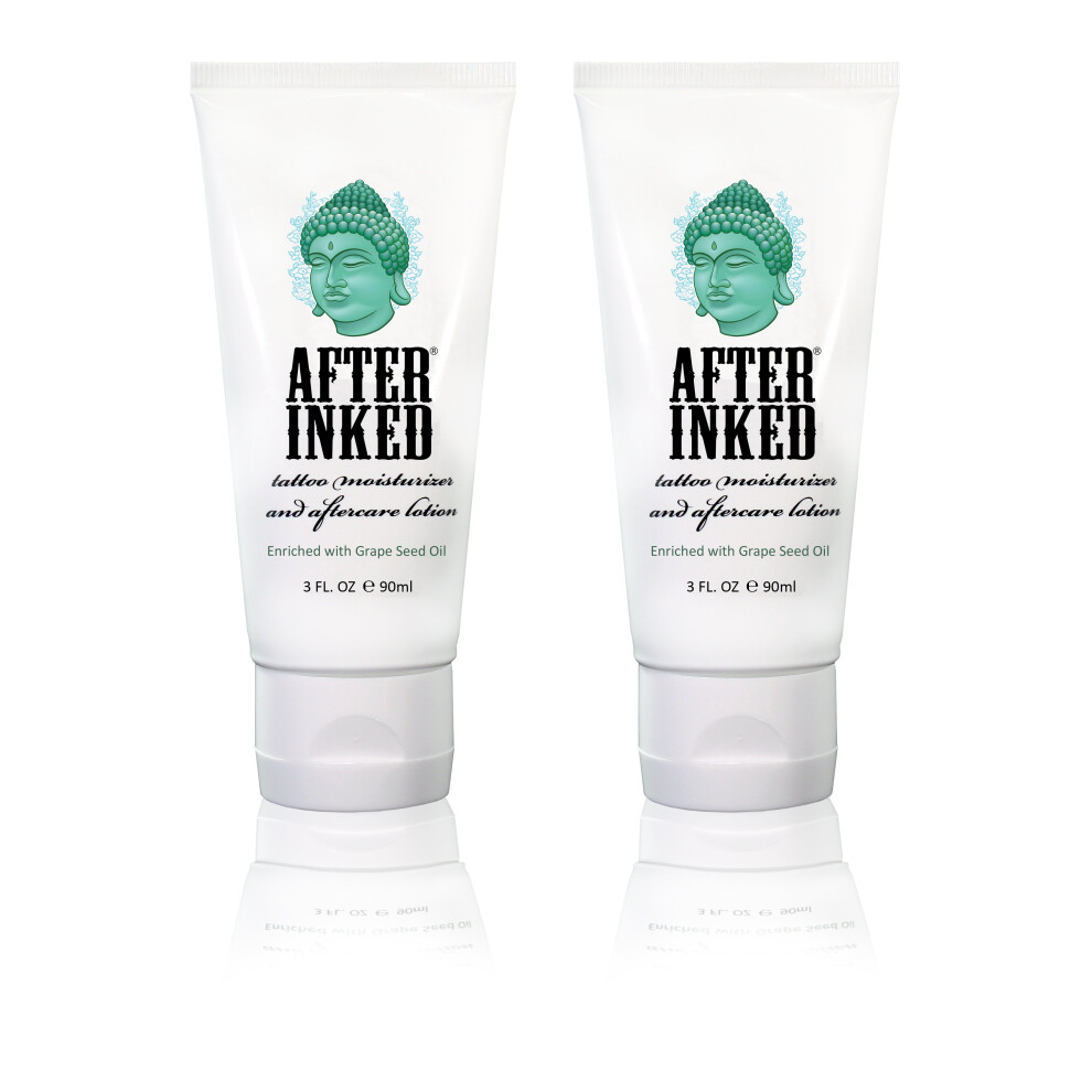 (2-PACK) After Inked Tattoo After Care Lotion Cream 90ml