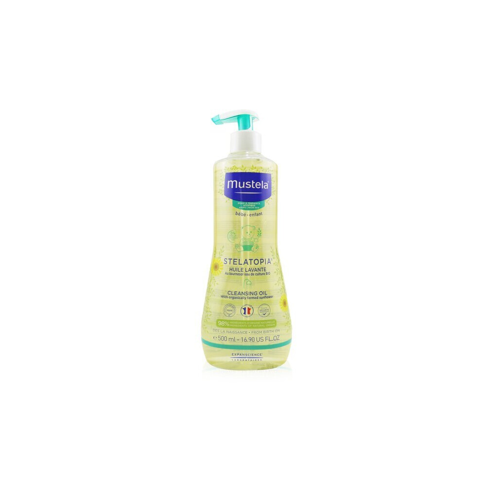 Stelatopia Cleansing Oil - 500Ml/16.9Oz Mustela