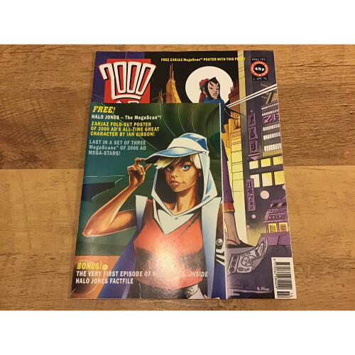 2000AD featuring Judge Dredd 1991 #725 Comic