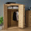 Home Discount Corona 3 Door Wardrobe Hanging Rail Shelf Rustic 4