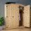 Home Discount Corona 3 Door Wardrobe Hanging Rail Shelf Rustic 3