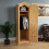 Home Discount Corona 1 Door Wardrobe Hanging Rail Shelf Rustic 3